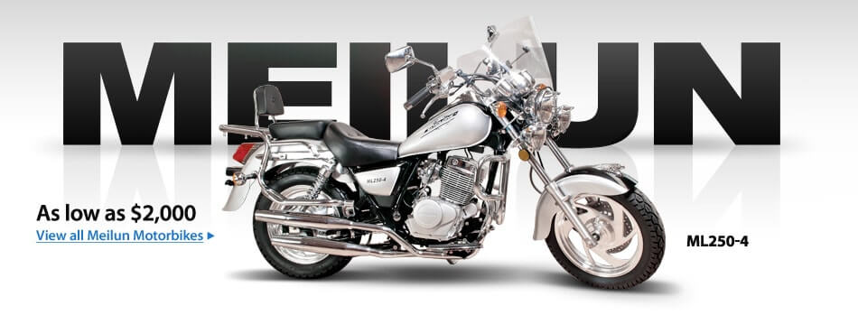 Motorcylces as low as $2000. View All Meilun Motorcylces &raquo;